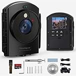 Time Lapse Camera for Outdoor Construction - 180 Days Shooting, with Laser Positioning, Taking 1080P AVI Videos & Photos for Plant Growth, Landscape, Cooking, Drawing, 3D Printing(64GB TF Card)