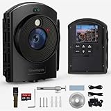 Time Lapse Camera for Outdoor Construction - 180 Days Shooting, with Laser Positioning, Taking 1080P AVI Videos & Photos for Plant Growth, Landscape, Cooking, Drawing, 3D Printing(64GB TF Card)