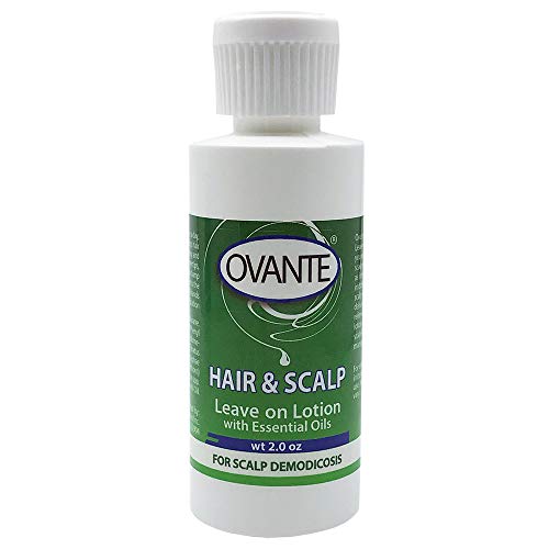 Demodex Treatment for Hair & Scalp, Leave In Serum with Tea Tree Oil & Lemongrass Oil for Treatment of Human Demodicosis of the Scalp for Men & Women with Oily, Greasy Itchy Scalp 2.0 OZ