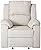 Great Deal Furniture Michelle Classic Fabric Gliding Recliner, Grey from Great Deal Furniture