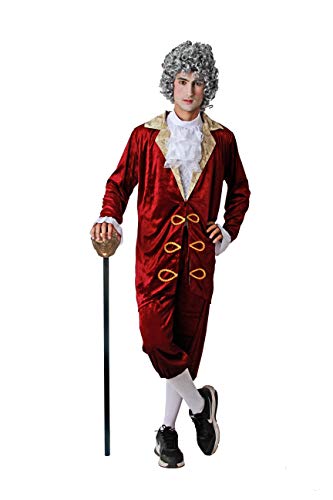 Costumizate! Disfraz de Noble francés Adulto Especial para Fiestas de Disfraces y Carnaval Talla Unica