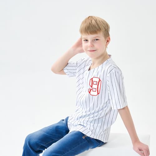 Image of Yuji Itadori Kids Baseball Birthday Shirt 7th 8th 9th 10th Year Old Toddler Boys Girls Shirts Birthday Clothes