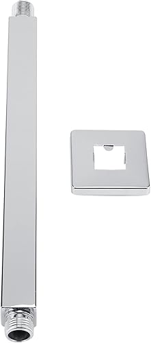 TOPINCN Brazo de ducha superior de acero inoxidable para montaje en pared, extensión de tubería para baño, techo, ducha, grifos, cabezales de ducha