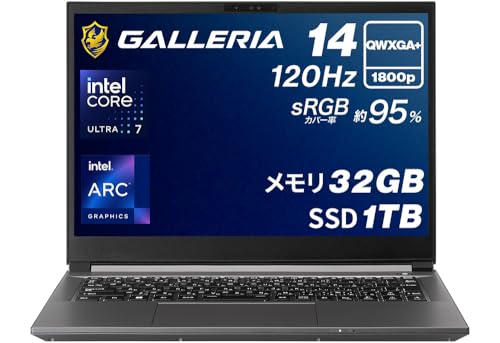 GALLERIA ノートパソコン DL7C-IG-C4 Core Ultra7 41zzZELQpdL.jpg