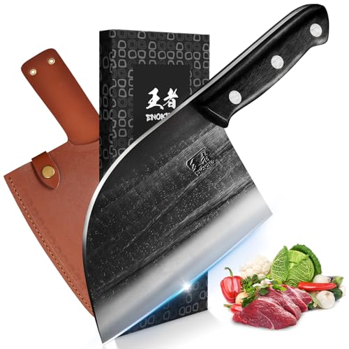 ENOKING Serbian Chef Knife 6.7