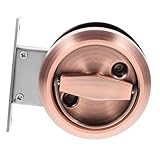 Manija de puerta empotrada: la opción es el acero inoxidable, que tiene seguridad, durabilidad y practicidad, cerradura de doble cara