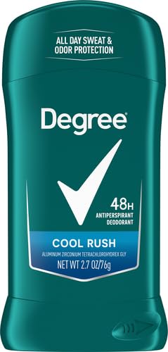 Image of Degree Men Original Antiperspirant Deodorant for Men, 48-Hour Sweat and Odor Protection, Cool Rush 2.7 oz (Pack of 2)