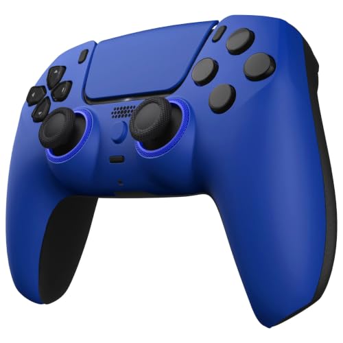 Image of Custom Controllerzz Custom Wireless Controller Compatible with PS5 - Multiple Designs Available (Blue)