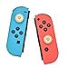 1 Paar Joystick Kappen / Aufsatz kompatibel mit Nintendo Switch & Lite - Silikon weich - besserer Grip / Halt - Anti Schwitz Daumen Stick (Ei)