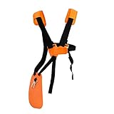 SUNMON Trimmer Shoulder Strap - Mower Weedeater Harness Strap Double Shoulder with Durable Nylon...