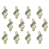 SHOP AWARDS AND GIFTS Music Choir Treble Clef Lapel Pins for Students Appreciation Reward School Teacher, Bulk Pack of 12, Poly Bagged, 5/8 Inch