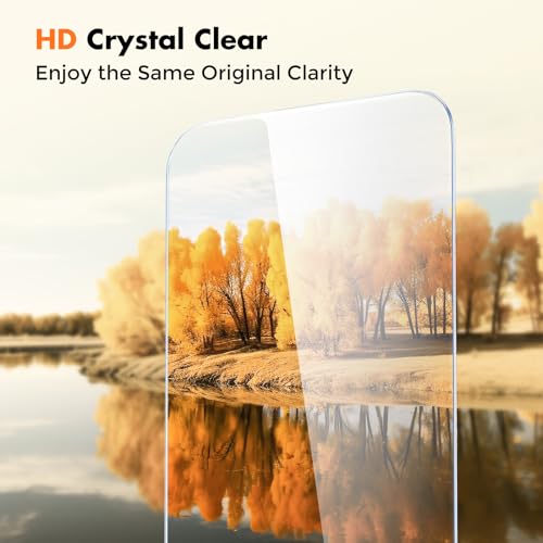 UNBREAKcable 2-Pack Screen Protector for iPhone 15 / iPhone 16, Double Shatterproof Tempered Glass [Easy Installation] [9H Hardness] [99.99% HD Clear] [Case Friendly] for iPhone 6.1 inch by UNBREAKcable - Used condition - Image 7