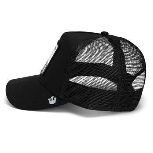 Image of Goorin Bros. Trucker Hat for Men and Women, Ebony (The Guard Dog), One Size