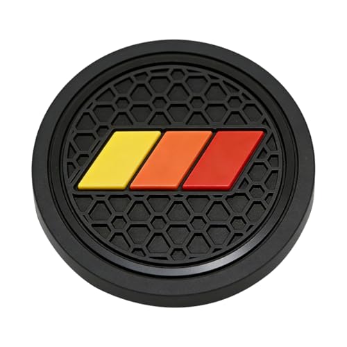 Bittwee Portavasos para Auto 2pcs Tri-Color PVC miniatura 7