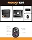 LENSGO Teleprompter für Tablet Smartphone,10’’ Mini Portable Prompter mit Fernbedienung Teleprompter APP Kompatibel mit iOS/Android für YouTube/Online Unterricht/Vlogger/Live Streaming (for Phone)