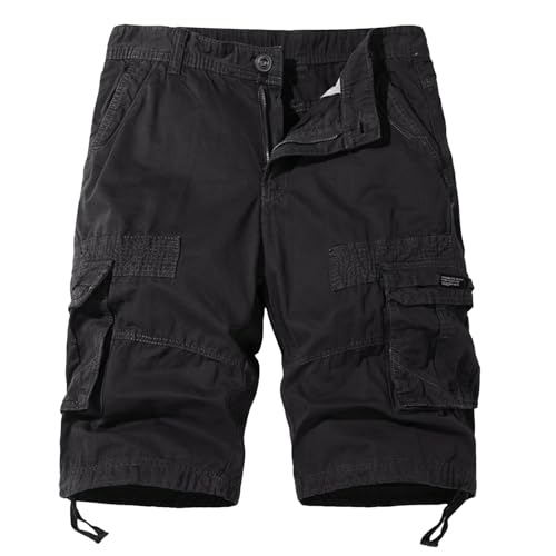 Short cargo homme noir ample pour remplacer votre short en jean