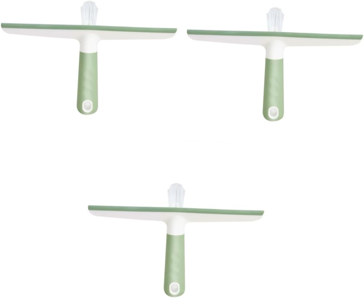 3pcs Small Squeegee Glass Automotive Door Squeegee Mirror Squeegee Shower Squeegee Rubber Squeegee Glass Squeegee Bathroom Squeegee Scraper Ceramic Tile/2035