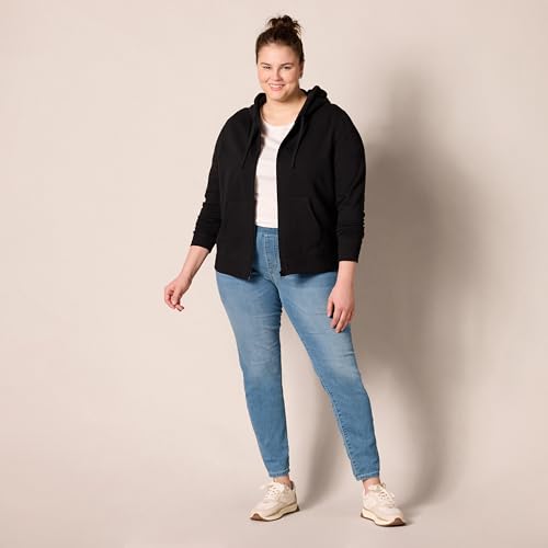 Image of Amazon Essentials Women's Skinny Fit Mid-Rise Stretch Pull-On Jegging with Pockets - Discontinued Colors