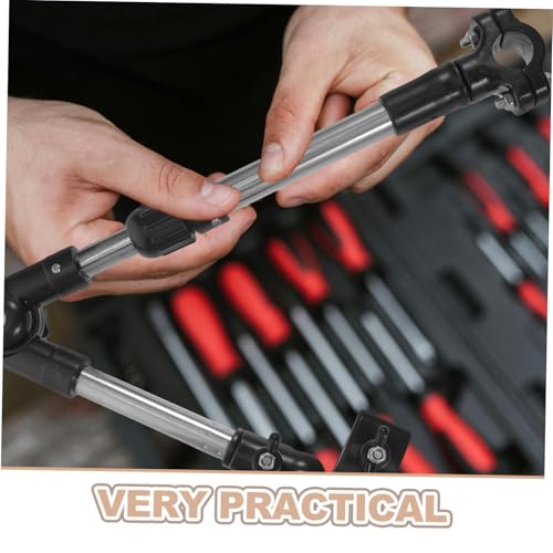Support parapluie vélo pliable résistant vent pour poussettes réglable
