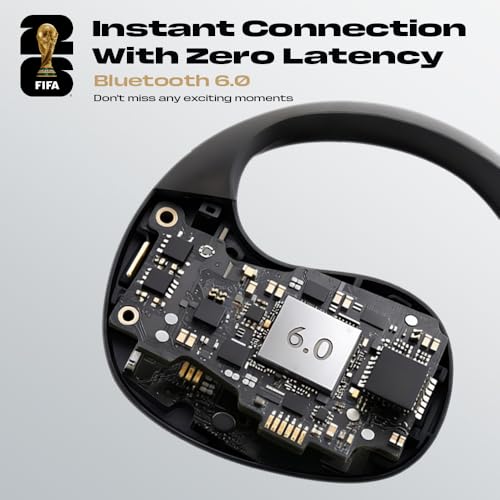 Image of X15 PRO Translation Earbuds, Official FIFA Licensed Product, Waterproof Open Ear Bluetooth, Support 148 Languages Real-Time Translation, for Watching, Travelling & Business | Blue