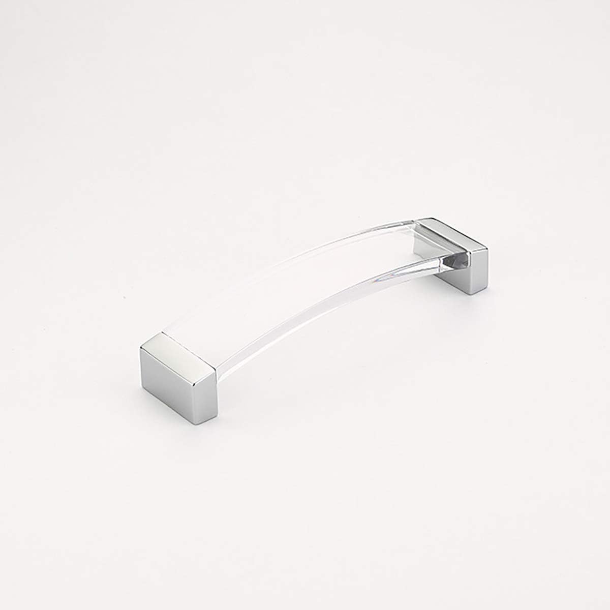 Schaub 322-15 SM Positano Collection 224mm cc Arched Pull - Satin Nickel/Smoke