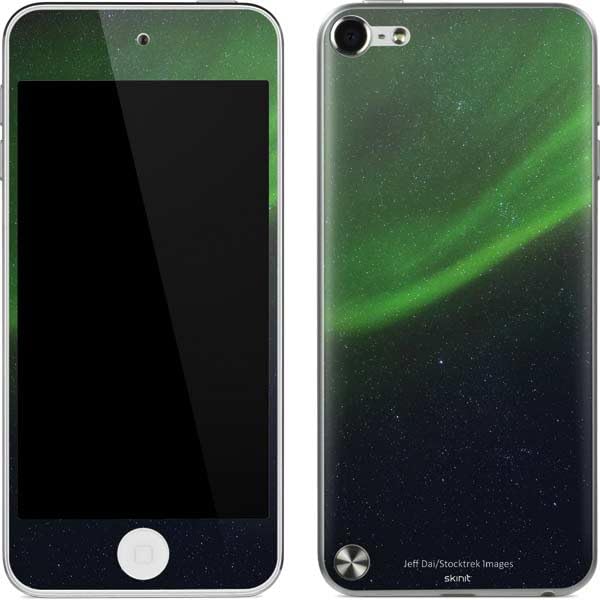 Skinit Decal MP3 Player Skin Compatible with iPod Touch (5th Gen&2012) - Officially Licensed StockTrek Aurora Borealis Dances Above The Arctic Ocean Design