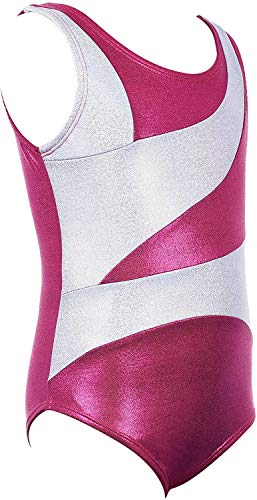 Dancina Gymnastiekpak voor meisjes, elastisch turnpak van glanzende stof - Image 3