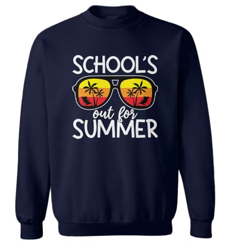 Haase Unlimited School's Out for Summer - Vacation Toddler Fleece Crewneck Sweater