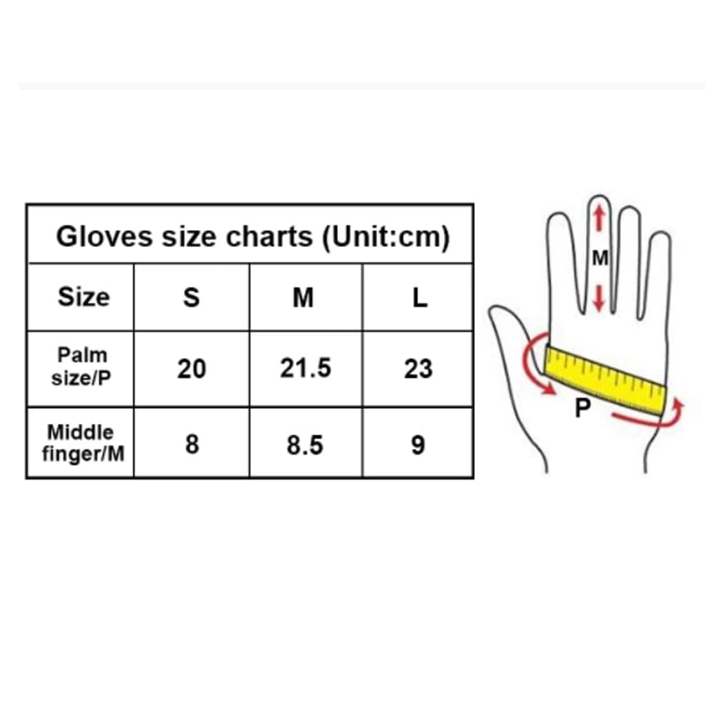 Guantes de Invierno para Hombre Forrados con Botones cálidos para