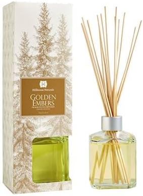 Hillhouse Naturals Reed Diffuser 5 Oz. - Golden Embers