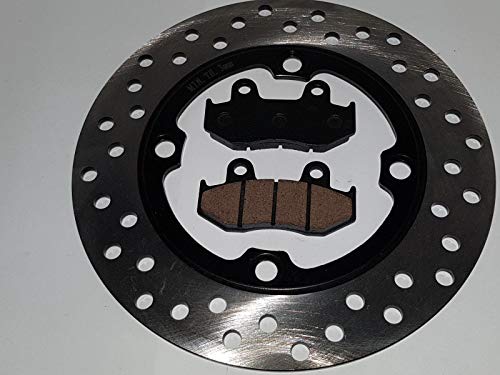 KIT DISCO E PASTIGLIE ANTERIORI SH 125 150 2001 2002 2003 2004 2005 2006 2007 2008