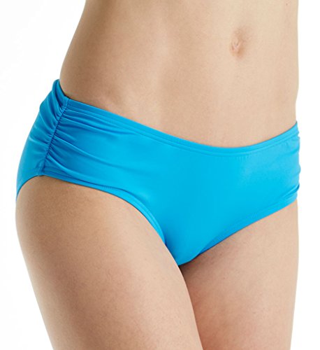 COCO REEF Women's Standard Color Blocked Side Shirred Bikini Bottom