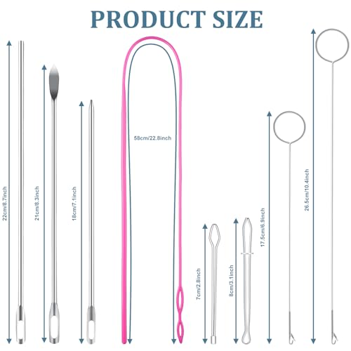 8 PCS Drawstring Threader Set