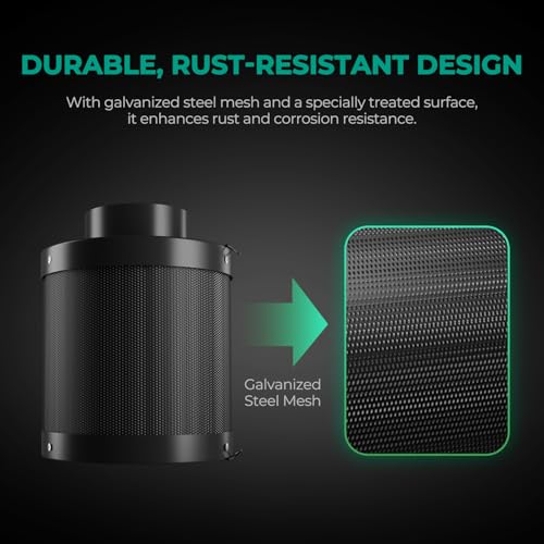 MARS HYDRO 6 Inch Carbon Filter