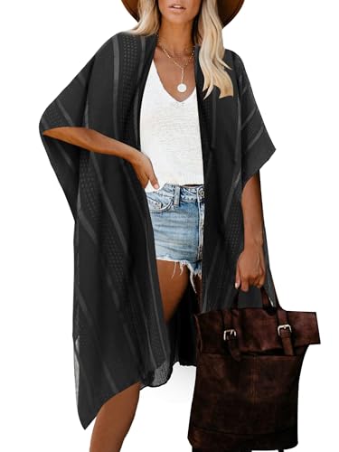 Image of Moss Rose Women Summer Bikini Kimono Bathing Suit Cover Ups for Swimwear