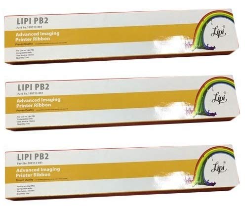 LIPI Original Lipi PB2 / PB10 Ribbon Cartridge - Pack of 3 (B08KG7WHPK) Amazon Price History, Amazon Price Tracker