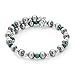 Produktbild Armband 925 Silber Edelstein Perlen Wickelarmband in 4 verschiedenen Farben