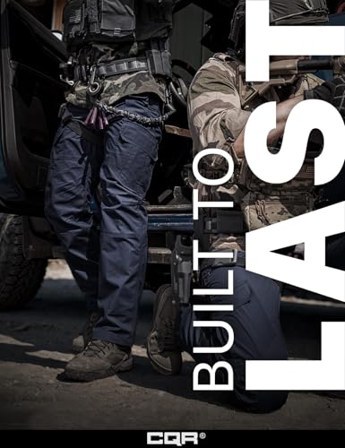 CQR Men's Tactical Pants, Water Resistant Ripstop Cargo Pants, Lightweight EDC Work Hiking Pants, Outdoor Apparel - Image 5