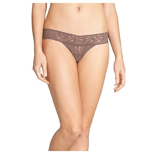 hanky panky Låg midja tanga, Cappuccino, En Storlek