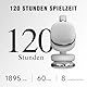 Freepods 120H Spielzeit Bluetooth ANC/ENC Over-Ear-Kopfhörer Prime Aktive Geräuschunterdrückung drahtlos, Kopfhörer mit integriertem Mikrofon TC Aufladen für Anrufe Reisen Sport Fitnessstudio (Silber)