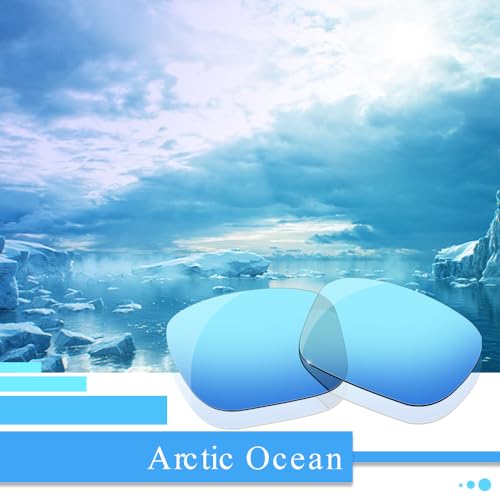 Image of Polarized Replacement Lenses for Oakley Holbrook XL Sunglasses-Multi Options,with Lens Cloth