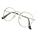 SUNNY PRO SELFIE Non Prescription Retro Fake Clear Lens Gold Metal Frame Eyeglasses Woman UV400