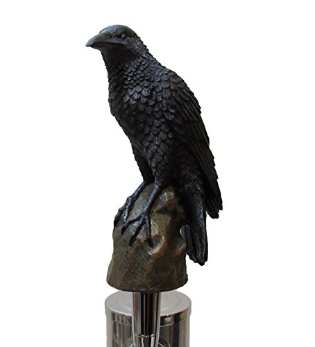 Kool Collectibles Raven Beer Tap Handle Sports Bar Kegerator Resin Breweriana Walking Dead Crow