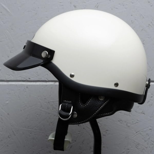 BORN FREE SHORTY ハーフヘルメット アイボリー美品XL Amazon.co.jp: 車坂下 BORN FREE SHORTY 公道使用不可 ハーフ