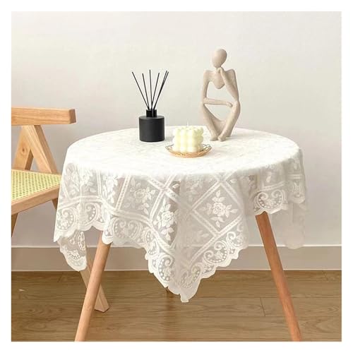 Nappe en dentelle beige rectangulaire carrée nappe de table