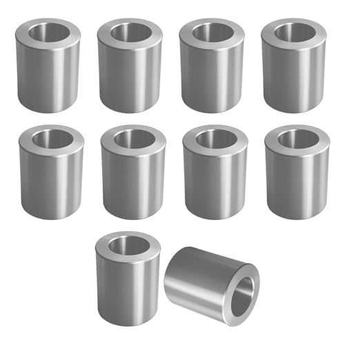 OywhC Stainless Steel Reducer Bushing, Screw Standoff Metal Spacer 1/2