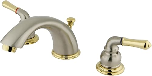 Miniatura 19 de Kingston Brass KB961 Magellan - Grifo de baño amplio, centro ajustable de 8 pulgadas, cromo pulido Cromo pulido,Cobrizo cepillado,Oil Rubbed