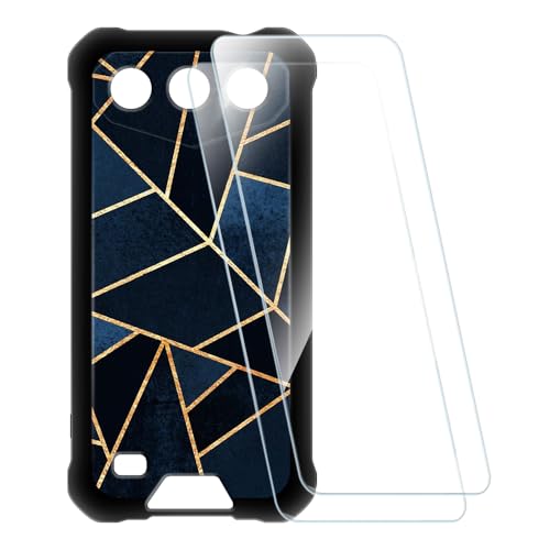 ESACMOT �v�����g�P�[�X + 2�������K���X�t�B���� Oukitel G3 �Ƃ̌݊�������, �Ռ��z���\�t�g�J�o�[ HD�N���A (�X�g���C�v)