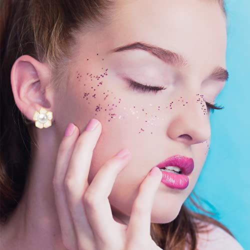 15 Pairs Gold Clip On Earrings For Women Teen Girls Non Pierced Earrings For Women Clip On Pearl Earrings Stud Dangle Earrings Prom Jewelry #TOP5