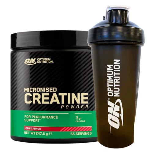 Optimum Nutrition Micronised Creatine Creatina Monoidrato Gusto Punch alla Frutta